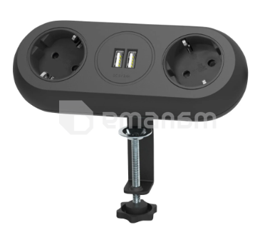 დამაგრძელებელი სამაგიდო ORNO 2х1,4მ 2xUSB Schuko 13133B