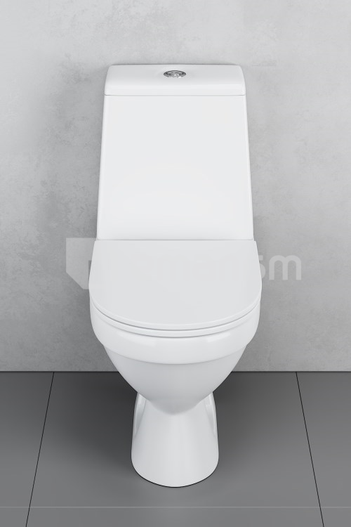 უნიტაზი-კომპაქტი Damixa Origin Evo 2 white 788607SC თავსაფრით Duroplast Softclose