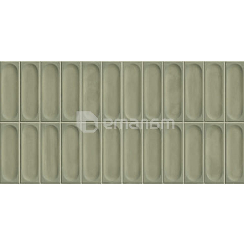 კაფელი Itaca Lorient Green Glossy 300x600 მმ