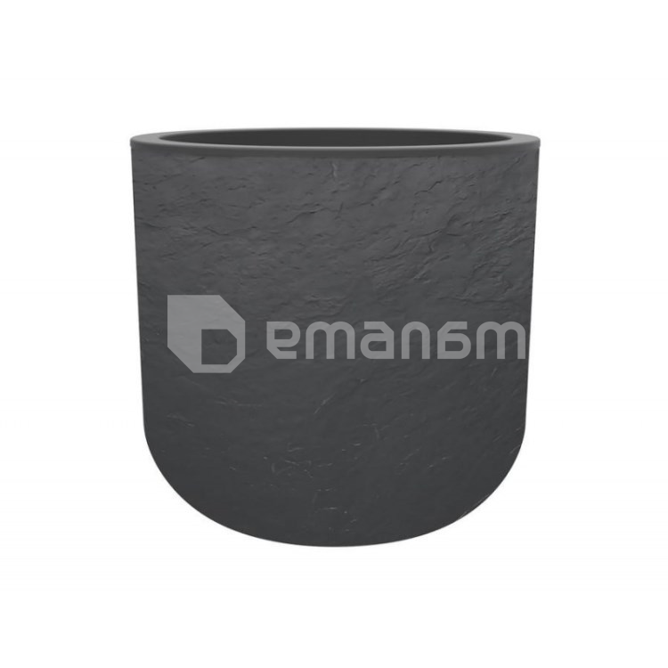 ქოთანი პლასტმასის EDA Plastiques Rond VOLCANIA'UP 38,5x36,8სმ 32,5ლ