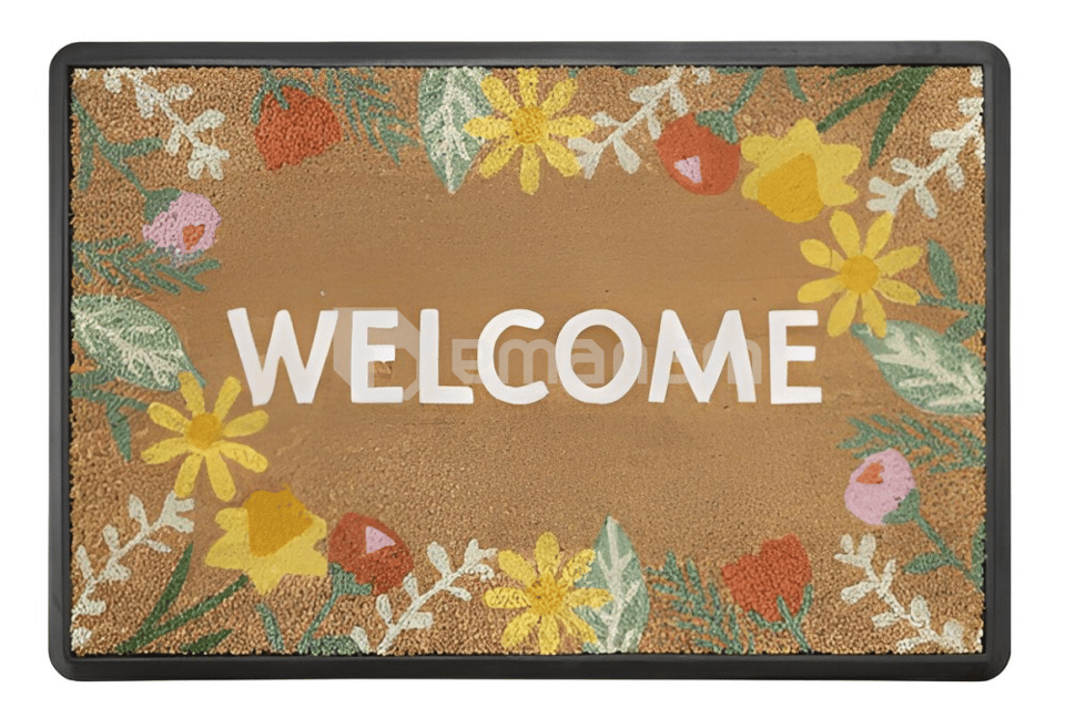 ფეხსაგები Hamat DELHI Welcome flowers  40x60 სმ