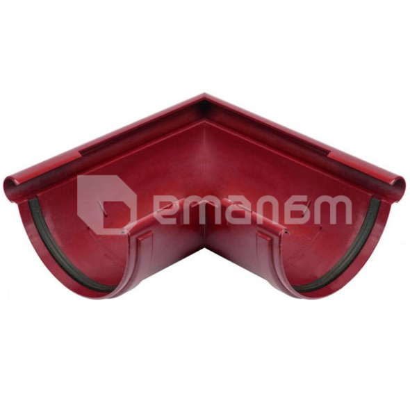 კუთხე ღარის გარე Giza 120 მმ 90° წითელი (10.120.09.004)