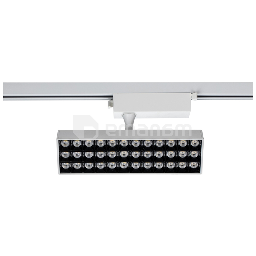 სანათი ტრეკი DPM LED X-LINE 20W 4000K 1750Lm თეთრი STR2-20W-W