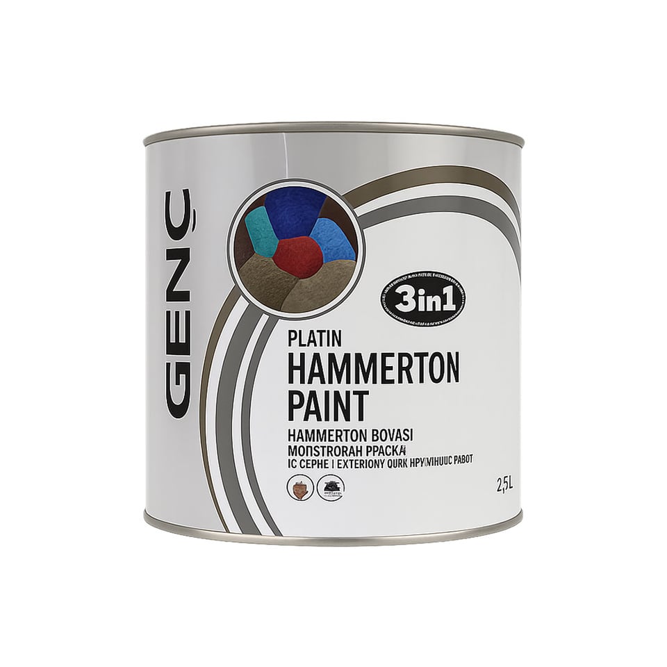 საღებავი მეტალის Hammerton 0,7ლტ-6502 (მწვანე)