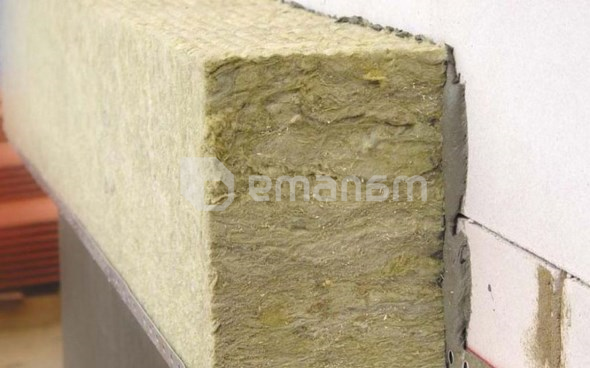 მინერალური ბამბა Technonicol Technovent Extra (ვენტილაცია-ფასადი) 1200x600x50 4.32 მ²