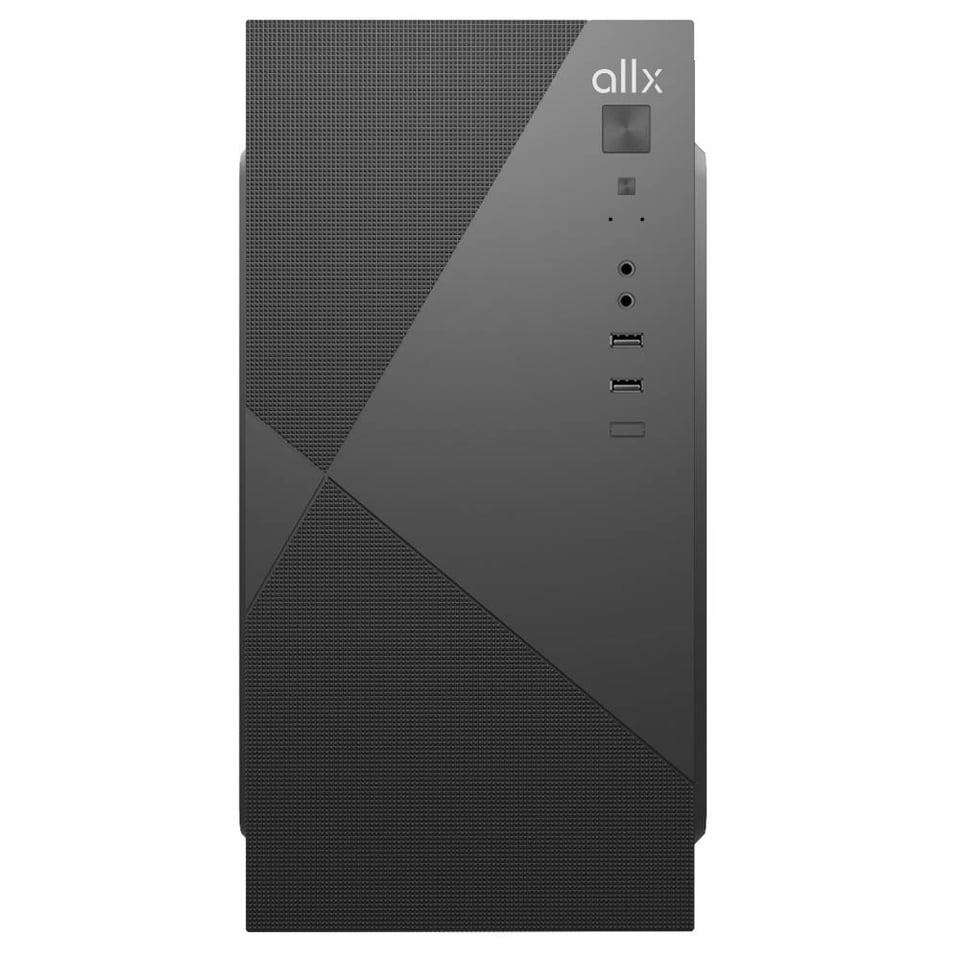 ქეისი ALLX AX-B1745 Computer Case With Power Supply 500W Micro-ATX, ITX, USB 1.1, Audio, Black
