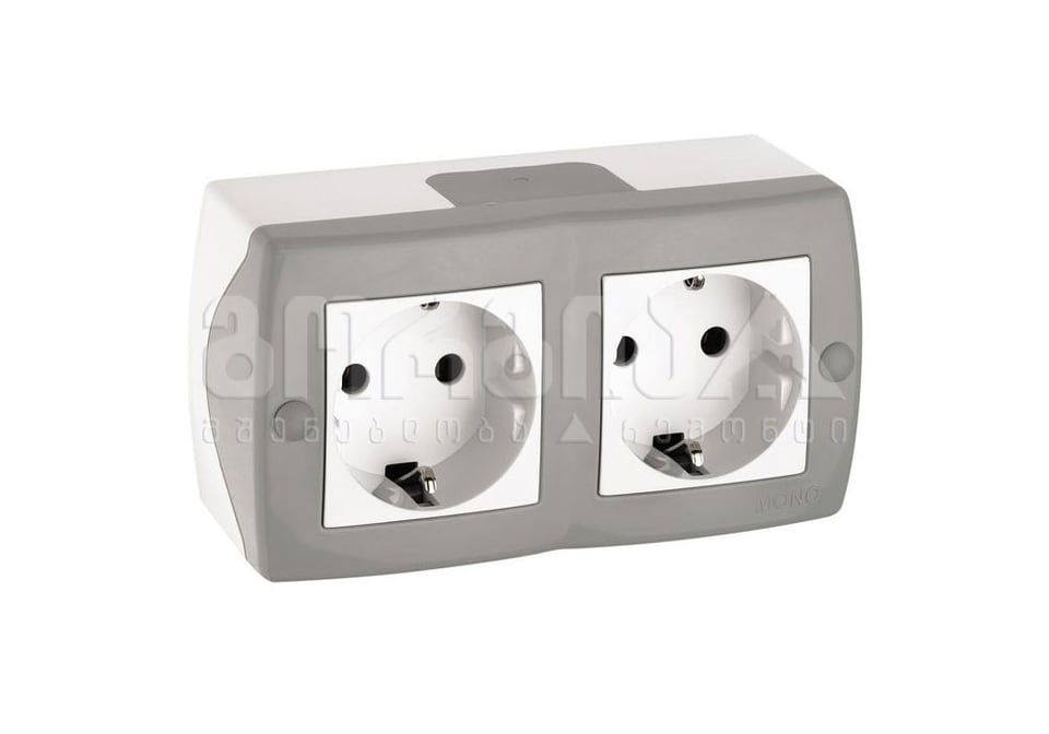 როზეტი ორიანი დამიწებით გარე OCTANS - 104-020007-120