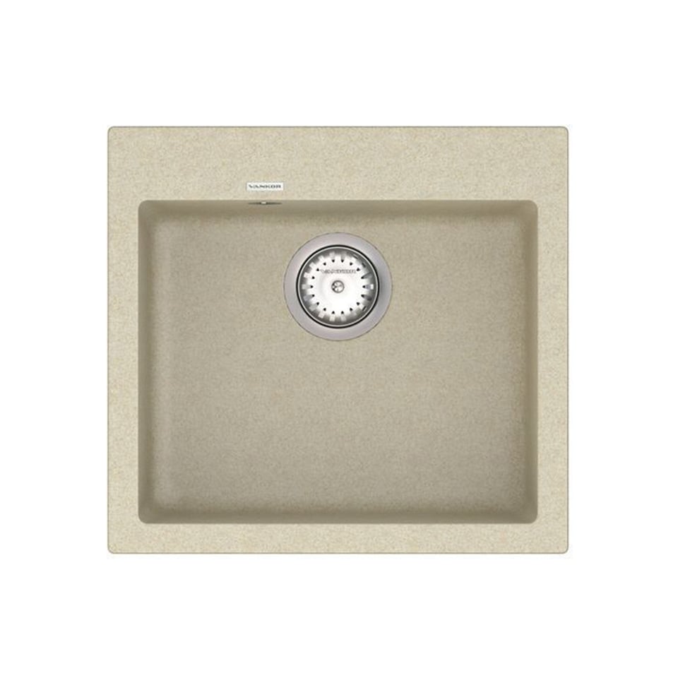 სამზარეულოს ნიჟარა კრემისფერი Vankor Orman Beige OMP 01.49