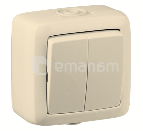 ჩამრთველი თეთრი HEGEL MASTER ВА10-251