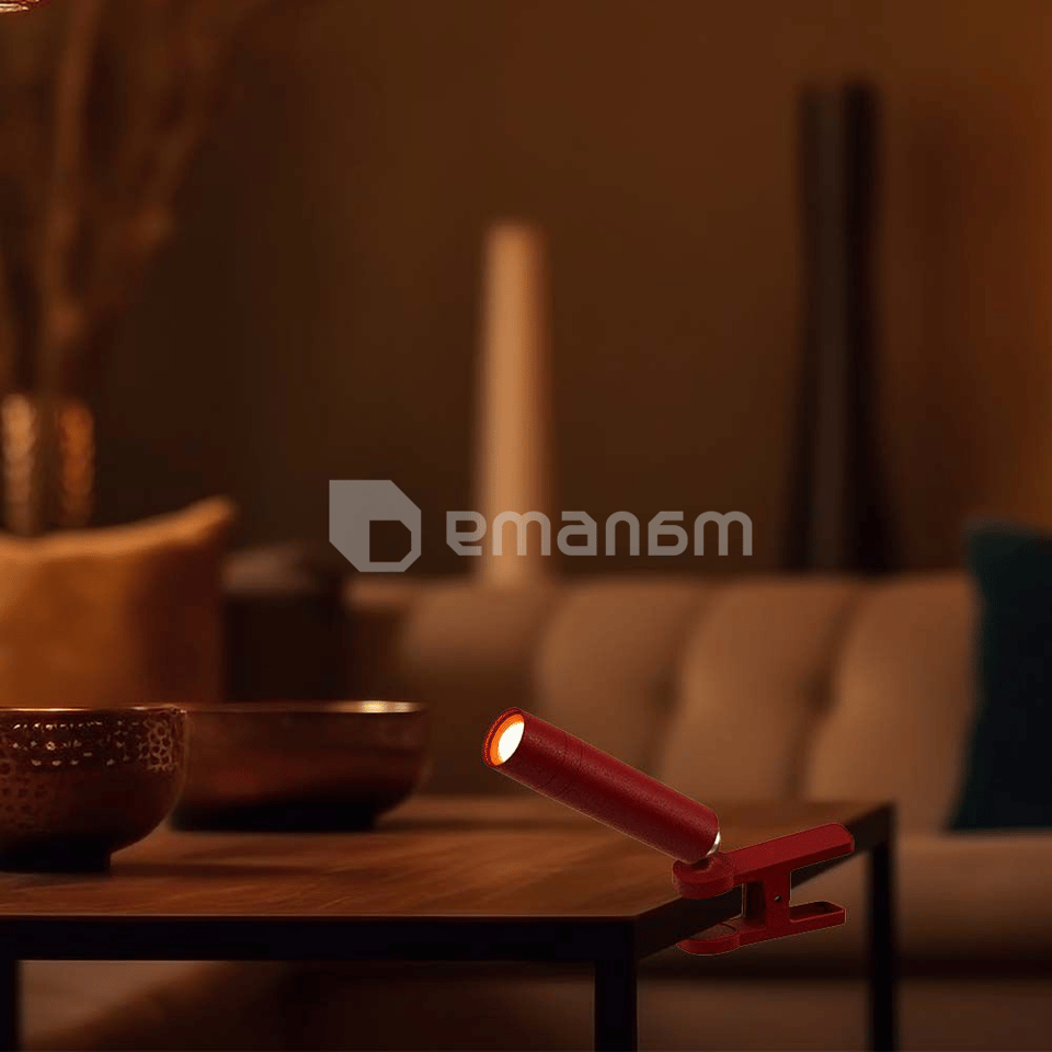 მაგიდის მაგნიტური სანათი V-TAC 3W წითელი ფერი 4000K 300Lm 23043