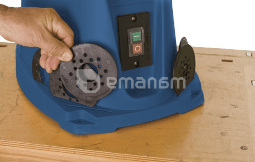 სახეხი ოსცილირებადი ჩარხი Scheppach OSM100 450W