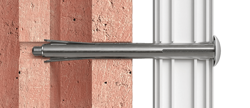 F 10 M 132 METAL FRAME FIXING ჩარჩოს სამაგრი (100 ცალი)