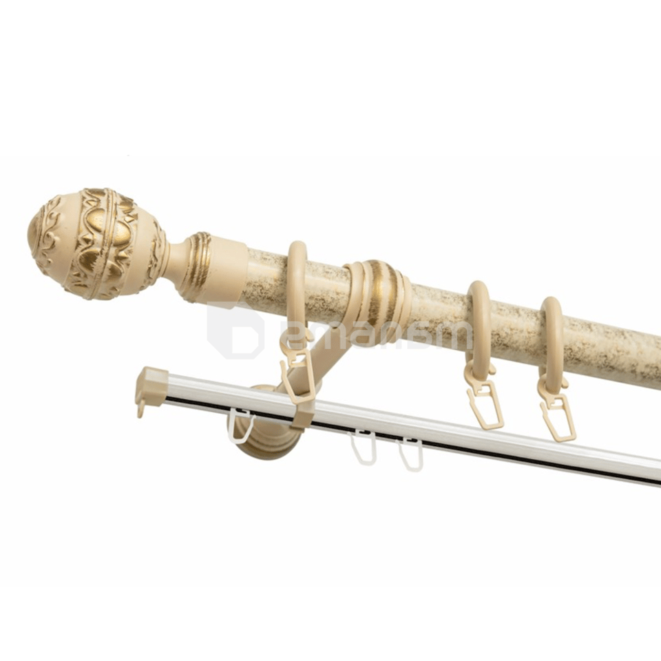 კარნიზი ლითონის Delfa СК-196/300/1Ш