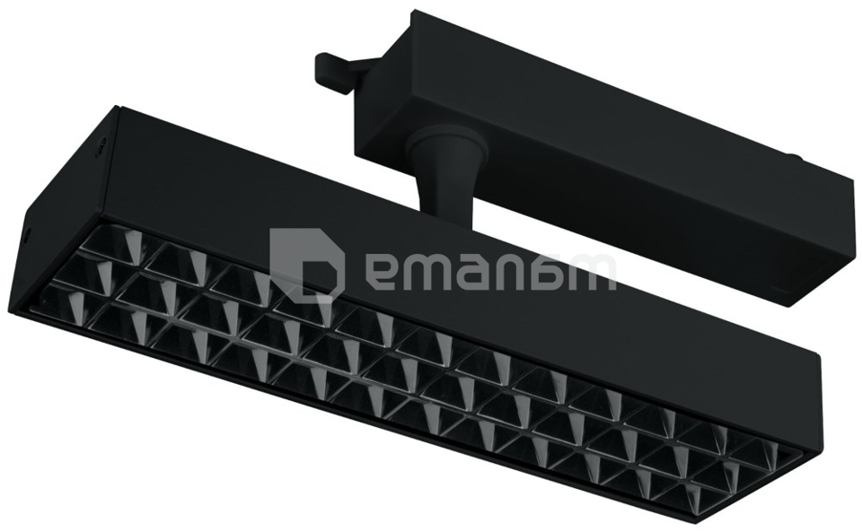 სანათი ტრეკი DPM LED X-LINE 20W 4000K 1750Lm შავი STR2-20W-B