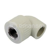 მუხლი ქანჩით შ.ხ. Vesbo PPR 90° Ø20mm 1/2"