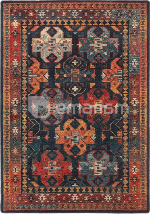 ხალიჩა Dywilan OMEGA ROHAN JASNY RUBIN 2471 cC2 200x300 100% WOOL