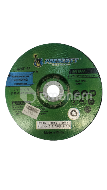 დისკო სახეხი Prescott 15173-48 180 mm