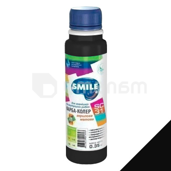 საღებავი-კოლერი Smile SC-31 350 გ შავი