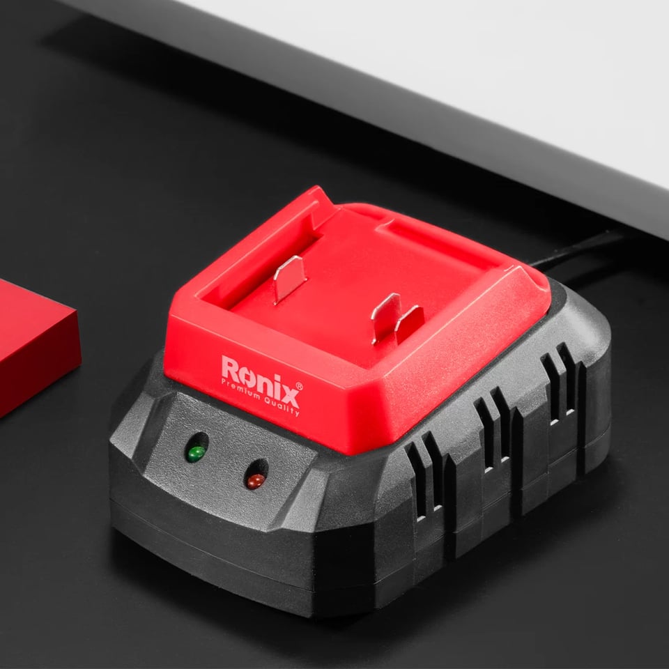 სწრაფი დამტენი Ronix-8692, 22V, 2A