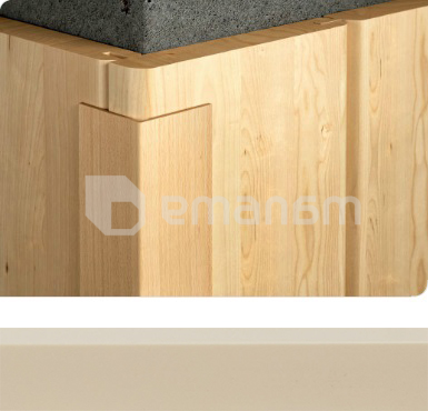 დეკორატიული კუთხე SALAG 212115 10x20 მმ 2.9 მ სპილოსძვლისფერი