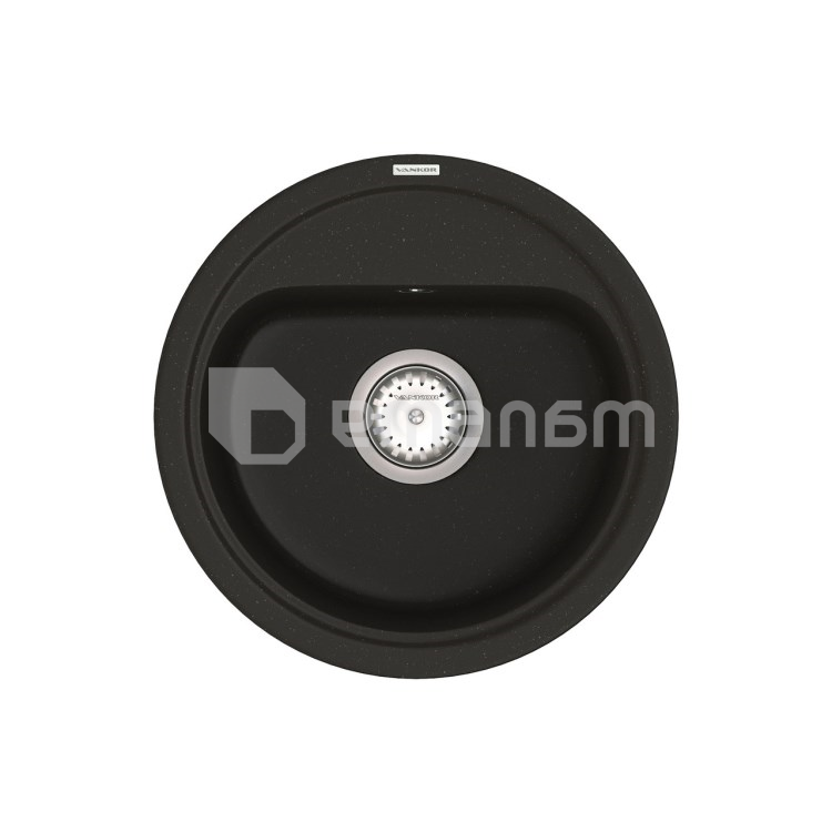 სამზარეულოს ნიჟარა Vankor Lira LMR 01.44 შავი