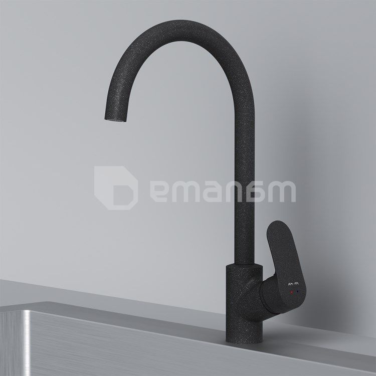 სამზარეულოს ონკანი AM.PM Like F8007122 შავი