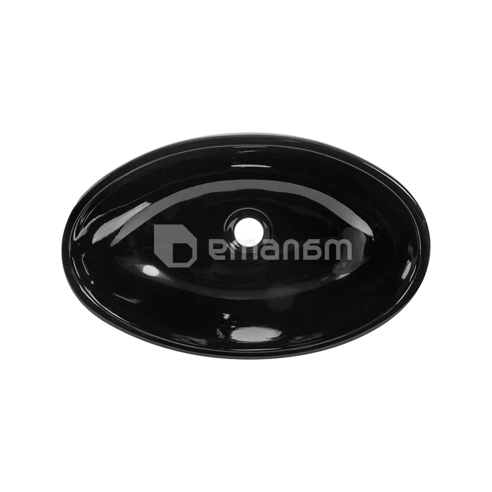 ხელსაბანი დასადგამი Sanita Ringo 53 Glossy black