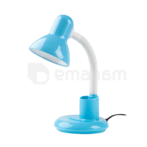 მაგიდის სანათი New Light E27 ცისფერი MT 623