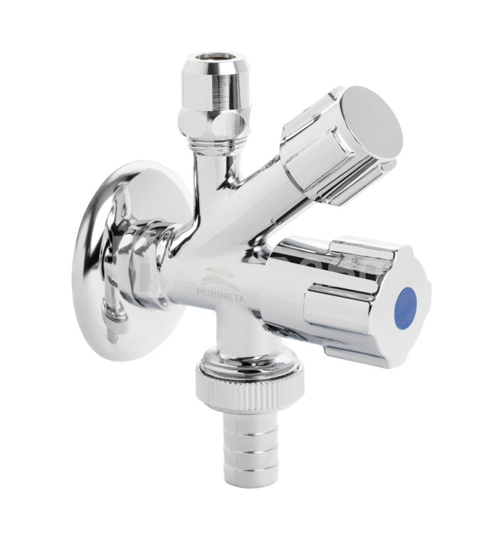 კომბინირებული ვენტილი Rubineta M1/2xM3/4xM3/8x10