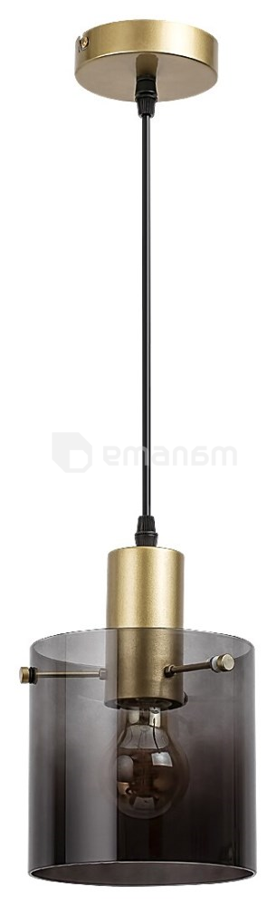 საკიდი Rabalux Donati 1 Е27 h1500 5222 ოქროსფერი ტონირებული შუშა