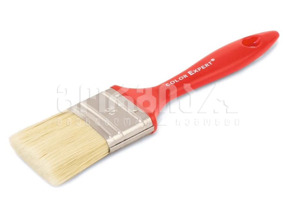 ფუნჯი შერეული ბეწვით,პლასტმასის სახელურით 81285002 50მმ*12მმ