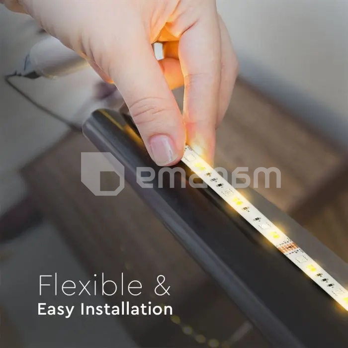 LED ლენტი V-TAC 2628 SMD5050+2835 IP65 54LEDs RGB+W 5 მ