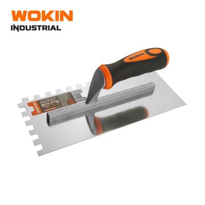 შპატელი Wokin 355102, 280mm, Plastering Trowel, Silver/Black
