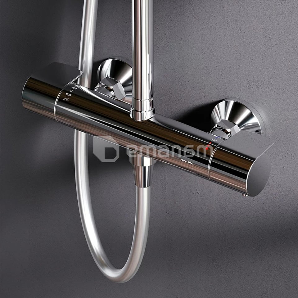 საშხაპე სისტემა თერმოსტატით AM.PM F0785A400 Chrome