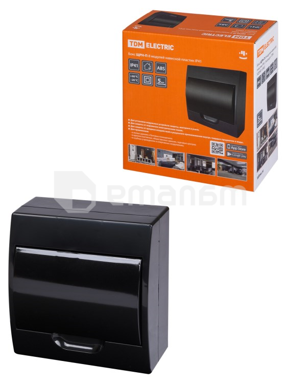 კოლოფი გარე მონტაჟისთვის TDM 200x184x95