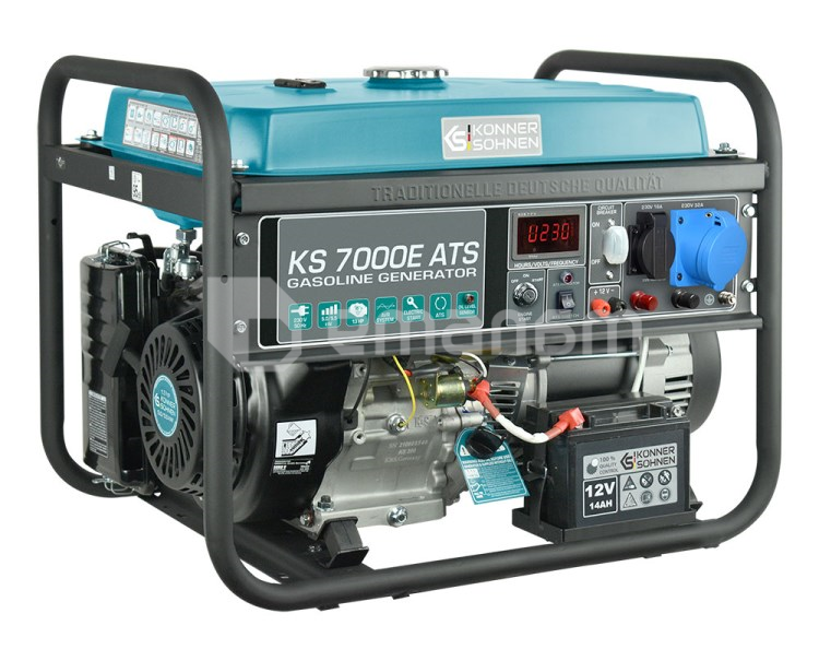 გენერატორი ბენზინის Konner&Sohnen KS 7000E ATS 5.5kW