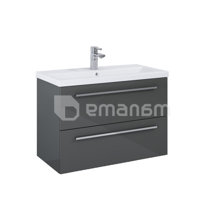 ტუმბო ჩამოსაკიდი Elita Kwadro Plus 166771 79.6x39.6 anthracite