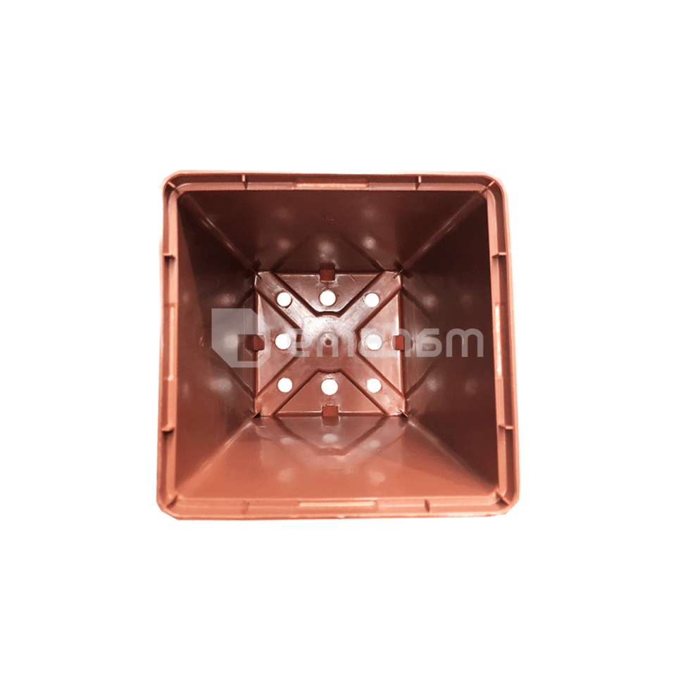 ქოთანი პლასტმასის Aleana 12x19,5 სმ ტერაკოტა