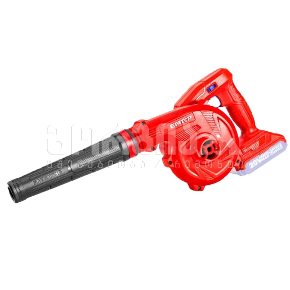 ჰაერის დამბერი Li-Ion 20ვ (ელემენტის გარეშე) Emtop-ELAB20018