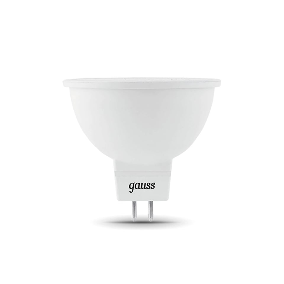 LED ნათურა MR16 7W 630lm 6500K GU5.3 - 101505307 Gauss Black
