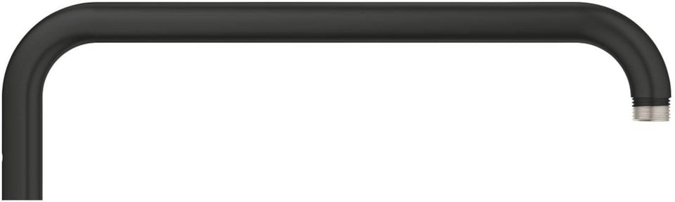 საშხაპე სისტემა შემრევით Grohe Vitalio Start System 250 Black თერმოსტატით