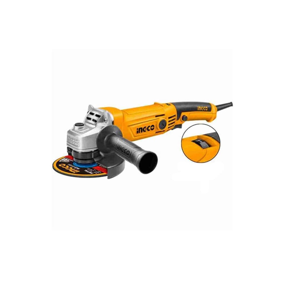 ელექტრო კუთხსახეხი 1010 W-125 მმ (AG1100385) INGCO