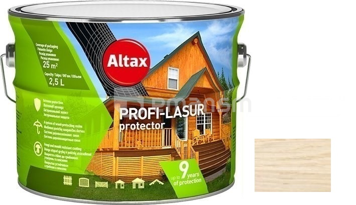 პროფი ლაჟვარდი Altax თეთრი 2.5 ლ