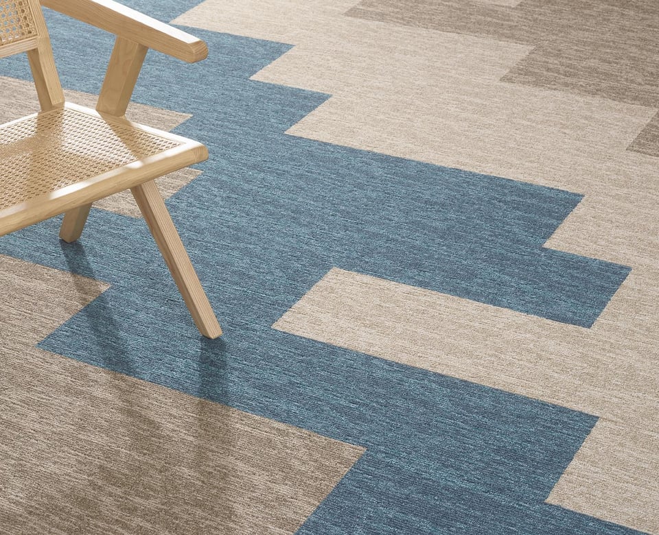 რბილი იატაკის ფილა Grain, 33 კლასი, მძიმე კომერციული დატვირთვა