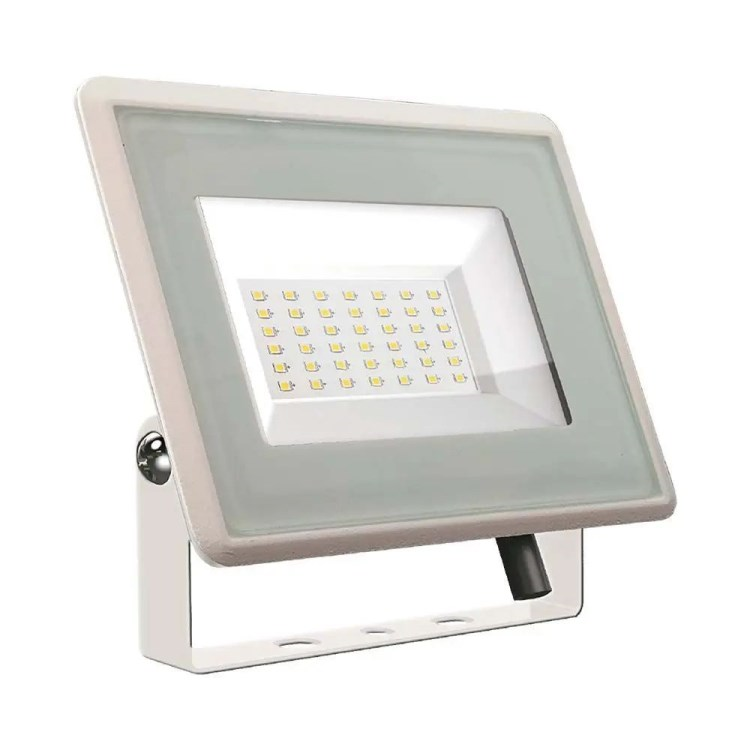 ლედ პროჟექტორი V-TAC 30W SMD F სერია თეთრი ფერი 6400K 6748