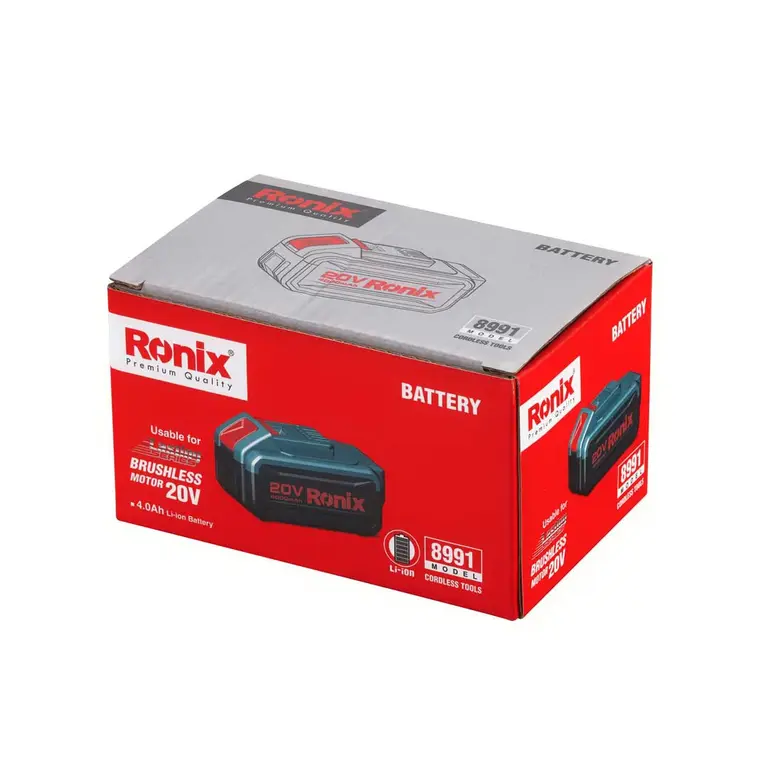 Li-ion აკუმულატორი Ronix-8991, 4Ah