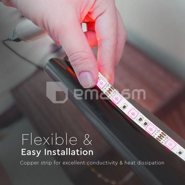 LED ლენტი V-TAC 2558 RGB SMD 60LEDs 10W 5 მ