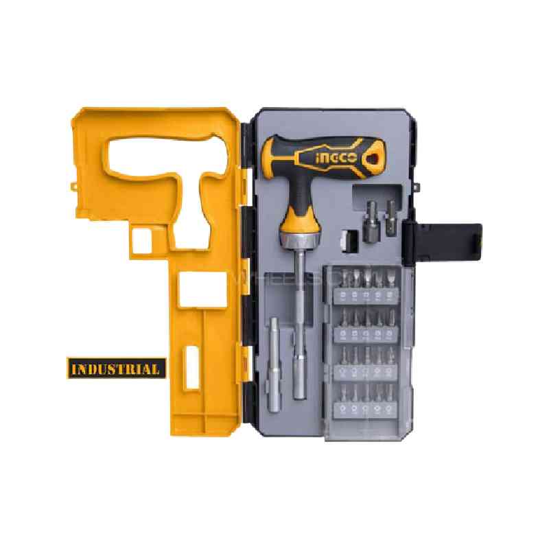 სახრახნისის ნაკრები ხრუტუნა სახელურით