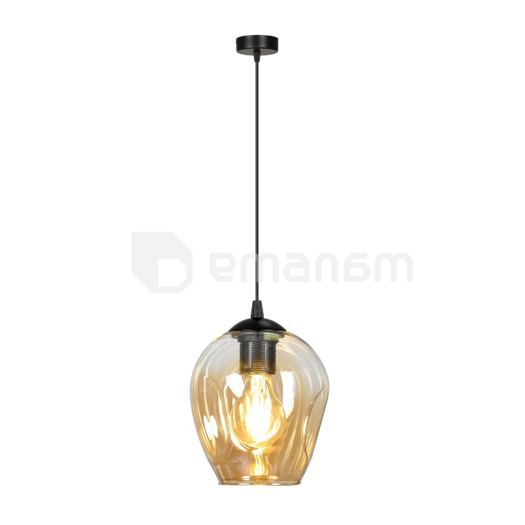 საკიდი EMIBIG Istar 1 E27 1x MAX 60W შავი MIODOWY