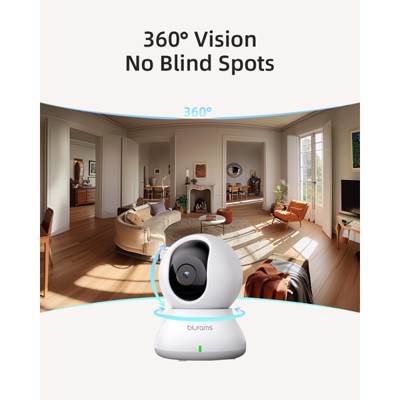 ვიდეო სათვალთვალო კამერა Blurams A33 Dome Nexa, Indoor Security Camera, White